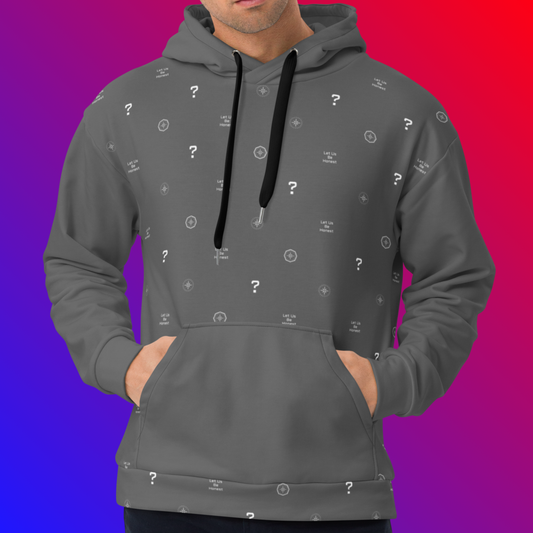 LUBH MINI LOGO GREY - HOODIE