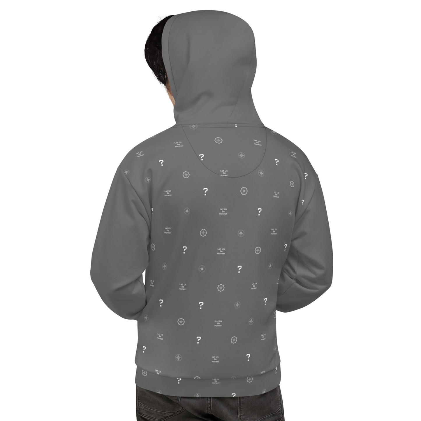 LUBH MINI LOGO GREY - HOODIE