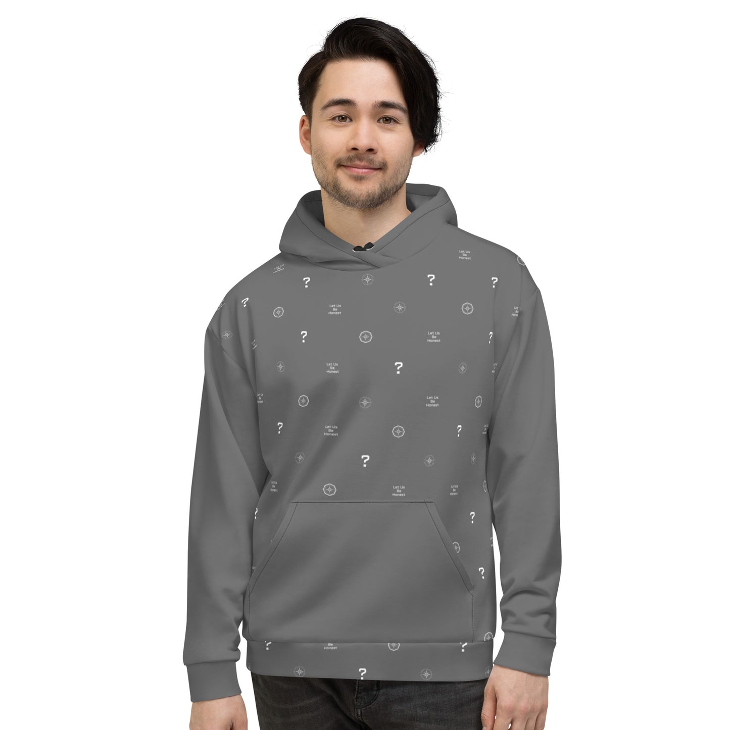 LUBH MINI LOGO GREY - HOODIE