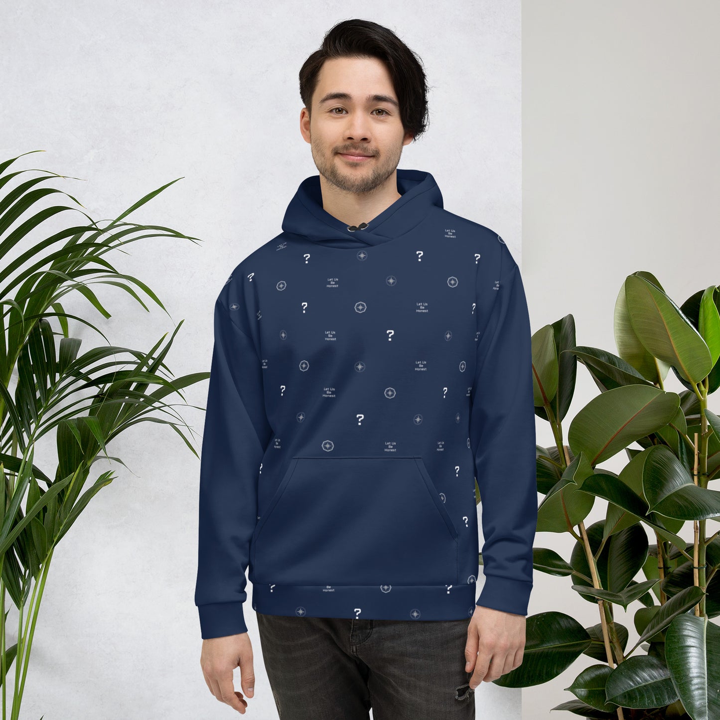 LUBH MINI LOGO NAVY - HOODIE