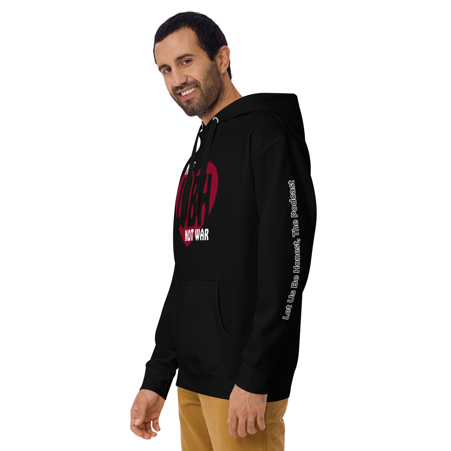 MAKE LUBH NOT WAR - HOODIE